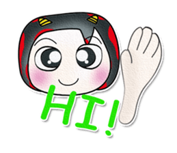 Hi! My name is Gunta. ^__^ sticker #13867633