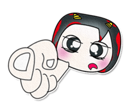 Hi! My name is Gunta. ^__^ sticker #13867653