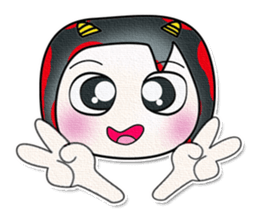 Hi! My name is Gunta. ^__^ sticker #13867666