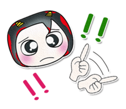 Hi! My name is Gunta. ^__^ sticker #13867667