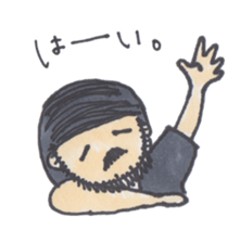 Jack&Shaved head by Black jack sticker #13867696