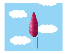 Potatoes move! sticker #13867846