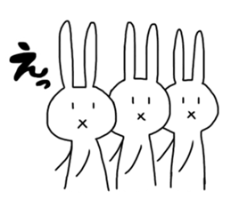 Daily of ExpressionlessFaceBunny. Part2. sticker #13867938