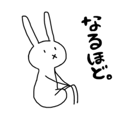 Daily of ExpressionlessFaceBunny. Part2. sticker #13867939