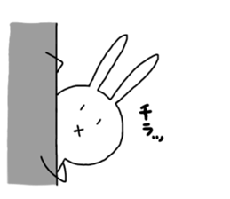 Daily of ExpressionlessFaceBunny. Part2. sticker #13867941