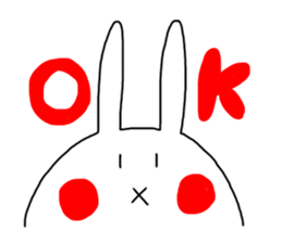 Daily of ExpressionlessFaceBunny. Part2. sticker #13867948