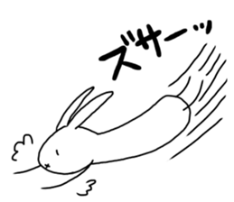 Daily of ExpressionlessFaceBunny. Part2. sticker #13867951