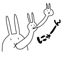 Daily of ExpressionlessFaceBunny. Part2. sticker #13867953