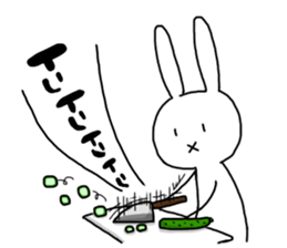 Daily of ExpressionlessFaceBunny. Part2. sticker #13867955