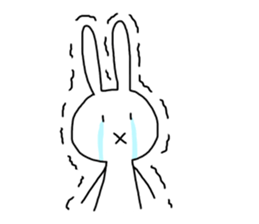 Daily of ExpressionlessFaceBunny. Part2. sticker #13867957
