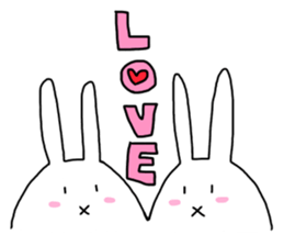 Daily of ExpressionlessFaceBunny. Part2. sticker #13867962