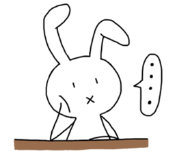 Daily of ExpressionlessFaceBunny. Part2. sticker #13867966