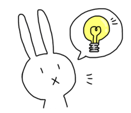 Daily of ExpressionlessFaceBunny. Part2. sticker #13867967