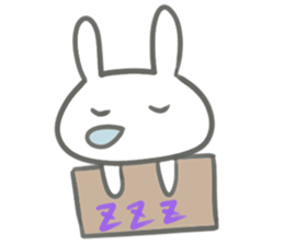 rabbit in Boxed sticker #13868388