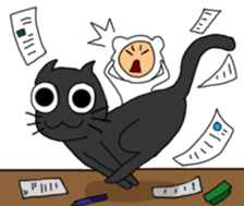 you master(cats boss) sticker #13869185