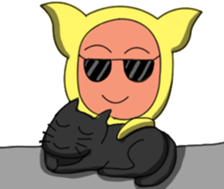 you master(cats boss) sticker #13869186