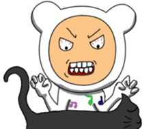 you master(cats boss) sticker #13869216