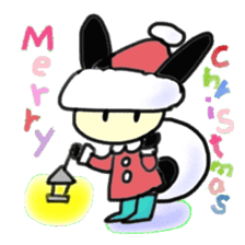 Words of the rabbit that a heart warms sticker #13869266