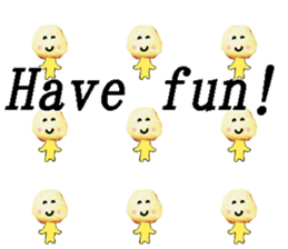 I have a potato. sticker #13869322