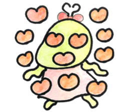 poyo of beans sticker #13870826