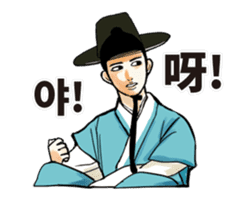 Funny korea drama character (3) sticker #13870846