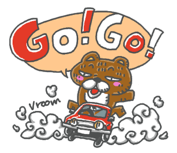 chissai KUMA English sticker #13871394