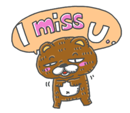 chissai KUMA English sticker #13871396