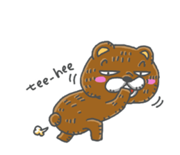 chissai KUMA English sticker #13871398