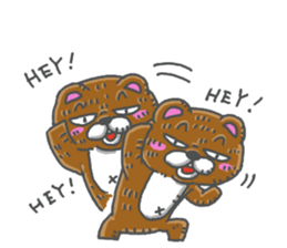 chissai KUMA English sticker #13871400