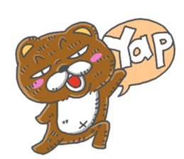 chissai KUMA English sticker #13871403