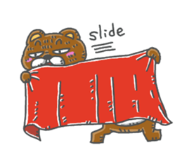 chissai KUMA English sticker #13871407