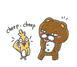 chissai KUMA English sticker #13871409