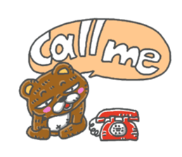 chissai KUMA English sticker #13871410