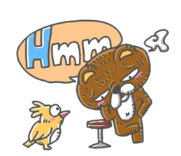 chissai KUMA English sticker #13871415