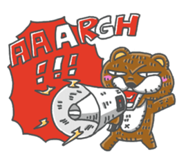 chissai KUMA English sticker #13871416