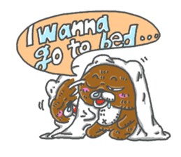 chissai KUMA English sticker #13871420