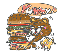 chissai KUMA English sticker #13871422