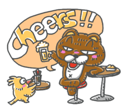 chissai KUMA English sticker #13871423