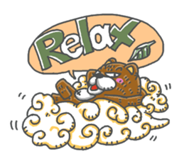 chissai KUMA English sticker #13871424