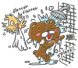 chissai KUMA English sticker #13871425