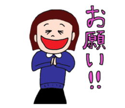 The KAWAII girls sticker #13871631