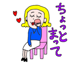 The KAWAII girls sticker #13871649