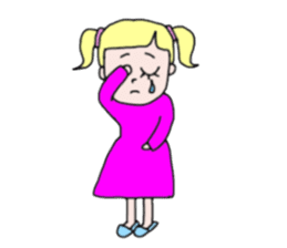 The KAWAII girls sticker #13871653