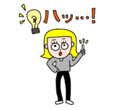 The KAWAII girls sticker #13871659