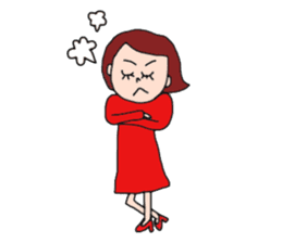 The KAWAII girls sticker #13871662