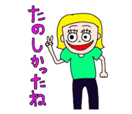The KAWAII girls sticker #13871664