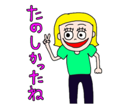 The KAWAII girls sticker #13871664
