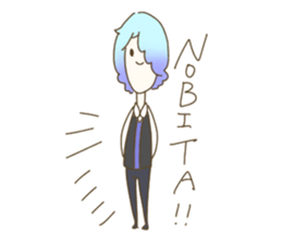 Music game brothers Sticker ~ver.Boy sticker #13871800