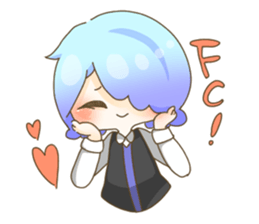 Music game brothers Sticker ~ver.Boy sticker #13871817