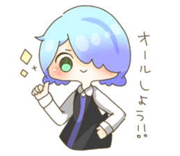 Music game brothers Sticker ~ver.Boy sticker #13871822